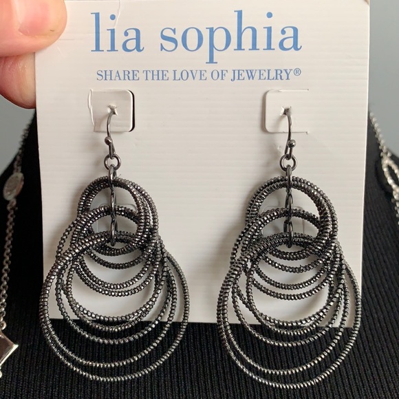 Lia Sophia Jewelry - New in box Lia Sophia Conga earrings. Never worn